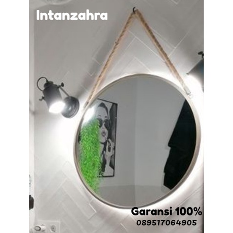Kaca Cermin Frame Minimalis Kamar Mandi Wastafel Dinding Rias Make Up