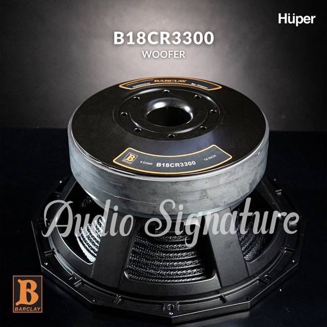 Komponen Speaker 18 Inch Barclay B18CR3300 / B18 CR3300 Original