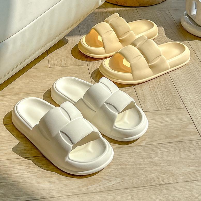 TERPERCAYA MlNlSO Sandal Wanita Sendal Jelly Slop Korean Ceria Shoes Import Jelly Soft Slipper Anti 