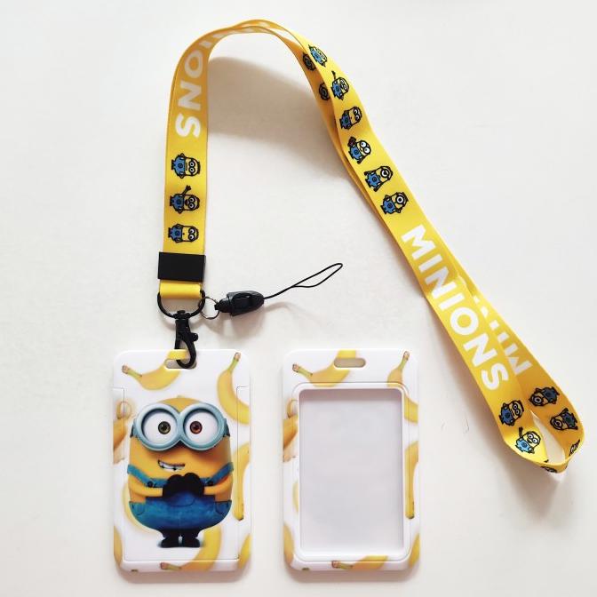 

ID Card Holder Name Tag Lanyard / Kalung Wadah Kartu Minion Lucu