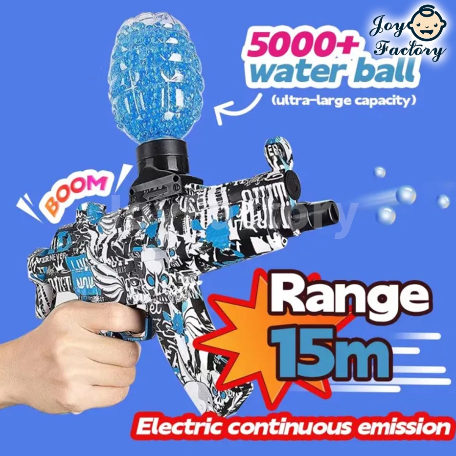 OFI041 High Speed Pistol Mainan Anak Anak Senjata Mainan Peluru Gel Tembakan Air Blaster Gun Mainan 