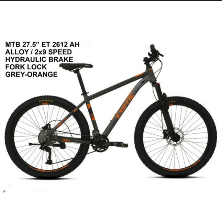 sepeda gunung 27,5" EXOTIC 2612 AH by PACIFIC REM HYDROLIC ORIGINAL