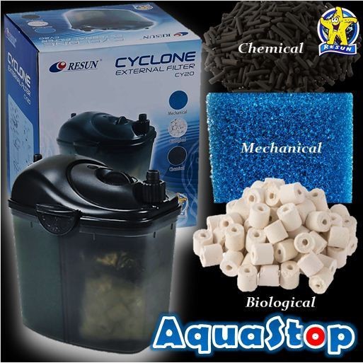 Resun CY20 Aquarium External Canister Filter