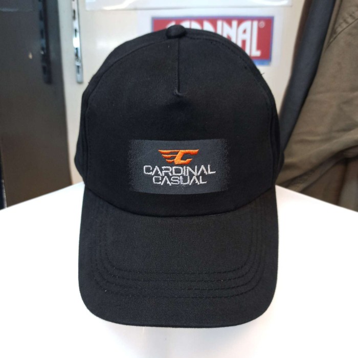 Topi CARDINAL Original Hat Topi Casual Hitam 423(Q5S0) Topitopi pria jaring topi pria original topi 