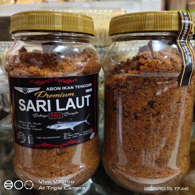 

abon ikan tenggiri bangka | sembelingkung bangka cap sari laut