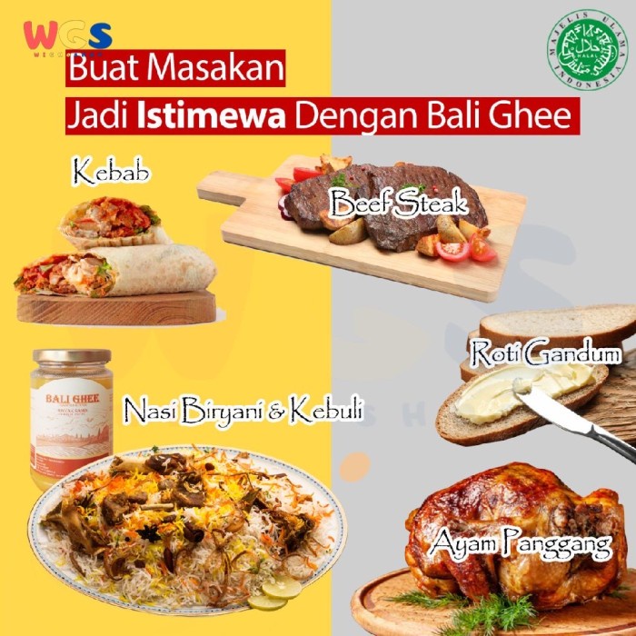 

Bali Ghee Clarified Butter Ghee Grass Feed Gluten Free 330ml