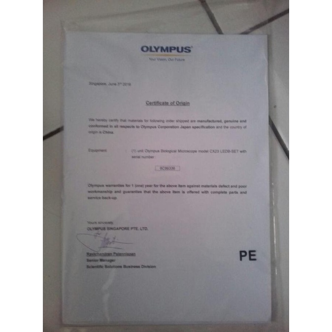 Mikroskop Olympus Cx 23