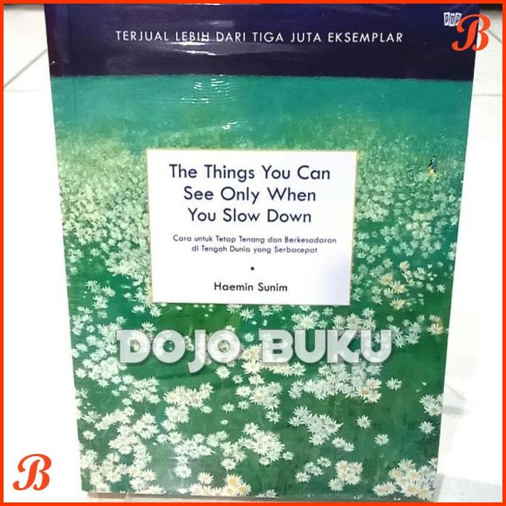 

THE THINGS YOU CAN SEE ONLY WHEN YOU SLOW DOWN BY HAEMIN SUNIM | DJB