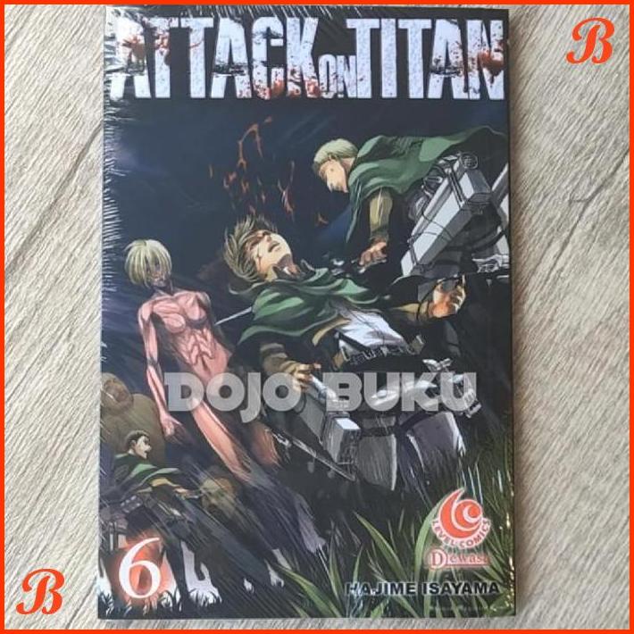 

KOMIK ATTACK ON TITAN 06 ( HAJIME ISAYAMA ) | DJB