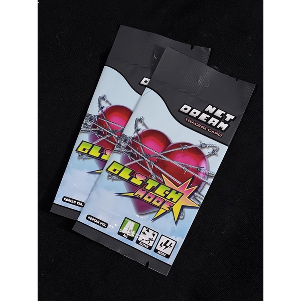 [READY STOCK] NCT DREAM GLITCH MODE TRADING CARD SEALED