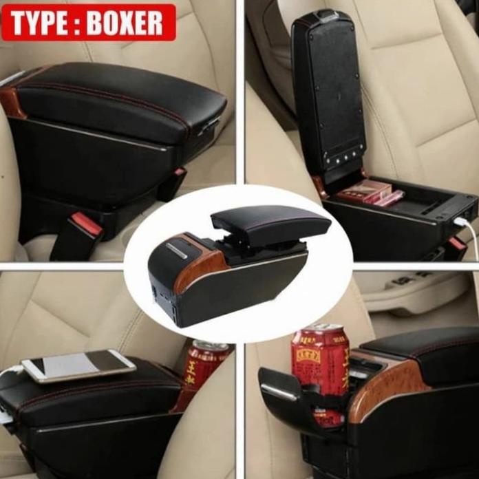Consol Box Mobil All Ertiga Arm Rest With Usb Carger