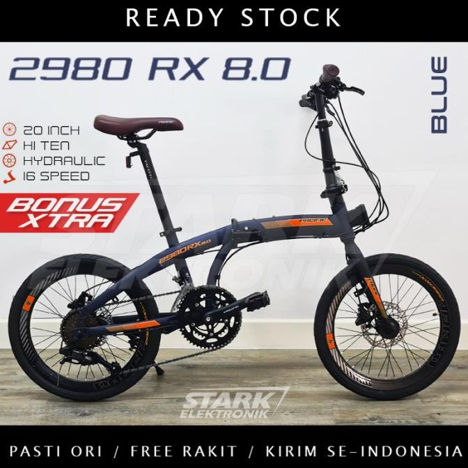 Amu Pacific 2980 Rx 8.0 Sepeda Lipat Ready Bestq