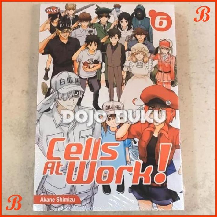 

KOMIK CELLS AT WORK! 6 BY AKANE SHIMIZU | DJB