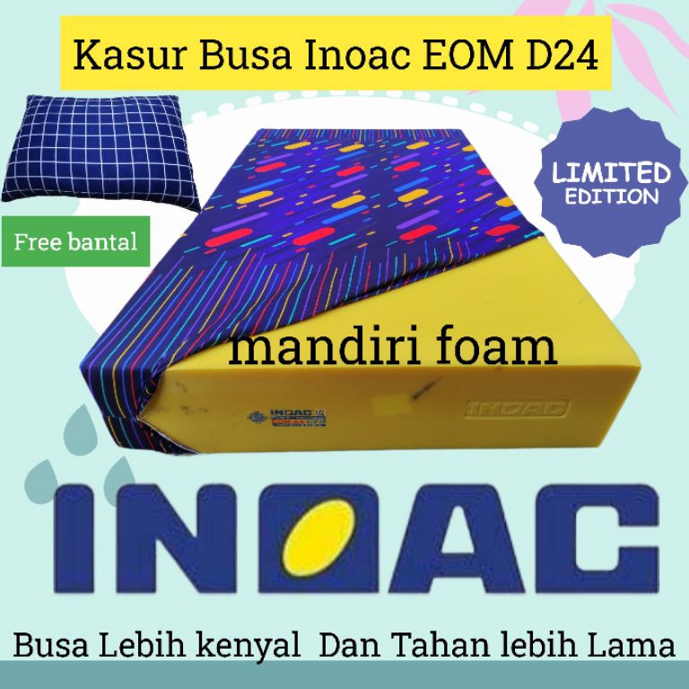 TERBARU. Kasur Busa Inoac Eom D24 Yellow Kasur Busa Inoac Kasur Inoac Kasur