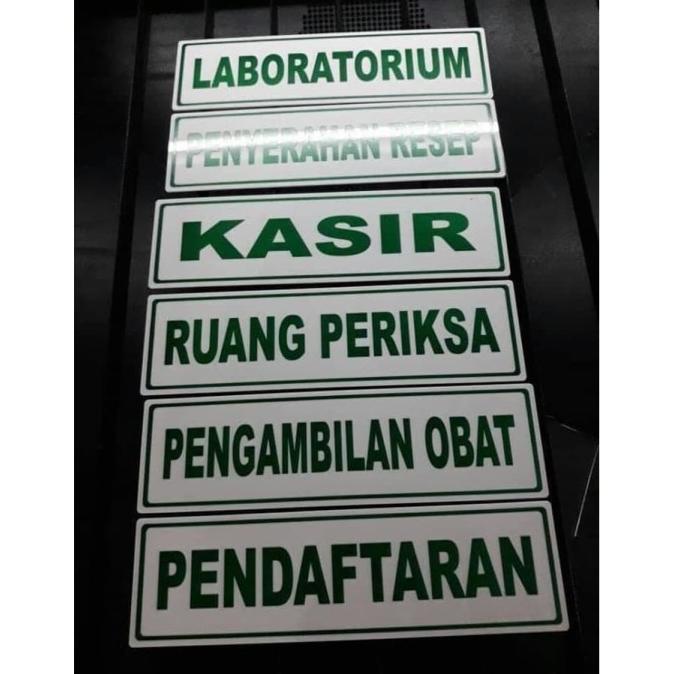 

Terbaru Custom Acrylic Sign | Papan Nama Pintu | Papan Nama Acrylic