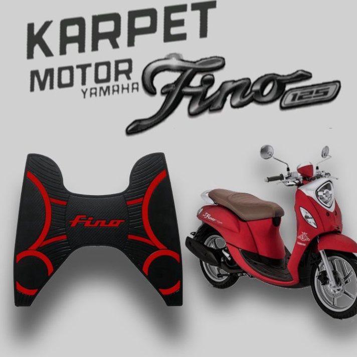 BestSeller  Karpet Motor Fino 125 / Karpet Fino 125 / Alas kaki Fino 125 / Aksesoris Motor Fino 125 