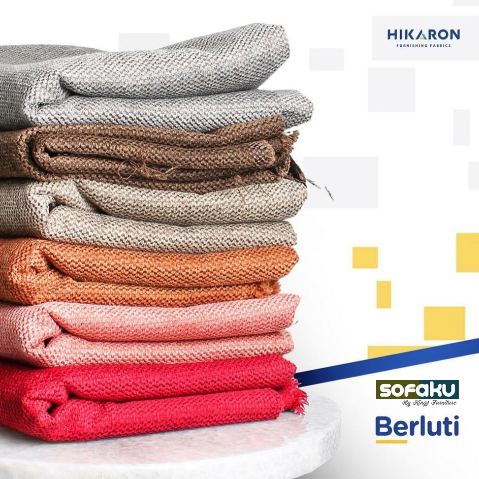 VIRAL. BERLUTI : Hikaron Beludru Textile Bantal - Kain Kanvas Sofa Kain Berluti Bahan Hikaron Berlut
