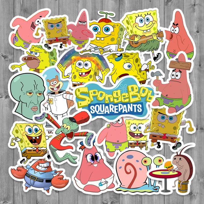 

Sale Stiker Pack Tumblr - Spongebob Squarepants [20 Pcs]
