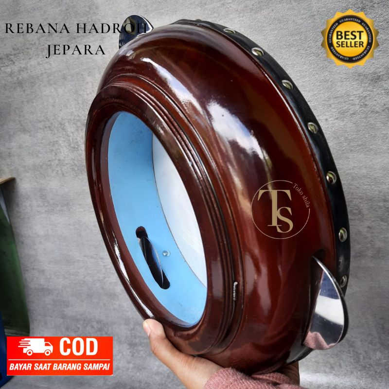 Rebana Hadroh Ukuran 30 Cm Terbang Banjari Kencer Stenlis