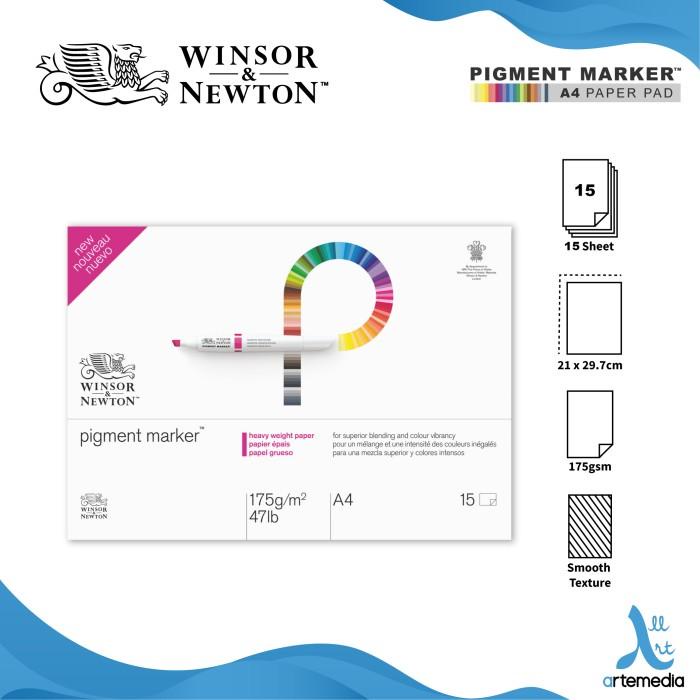 

Kertas Gambar Winsor & Newton A4 Pigment Marker Pad Best Seller