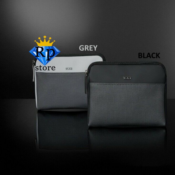 Best Seller Tumi Delta Airlines Travel Bag Hardcase Softcase Pouch Dompet Tangan