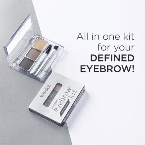 Wardah EyeXpert Eyebrow Kit 3 gr ( eyebrow powder )