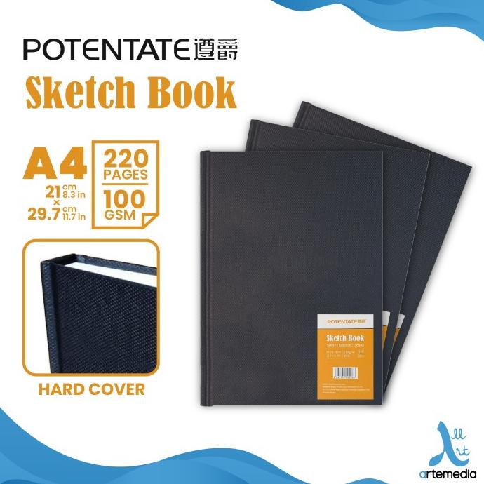 

Big Sale Potentate A4 Sketchbook 110 S 100Gsm Kertas Buku Gambar & Sketsa Terbaik