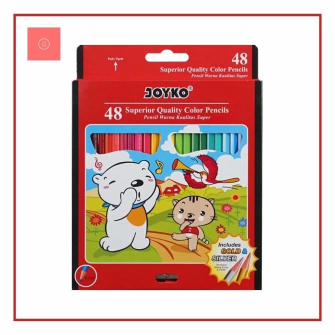 

Best Sales Pensil Warna Joyko 48 Warna Terbaik