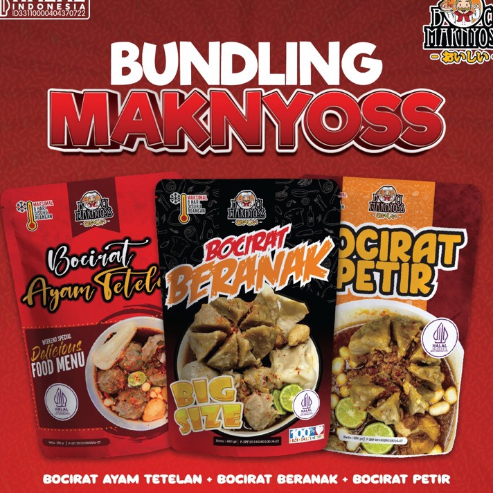 

✨COD✨ Bundling maknyoss buruan