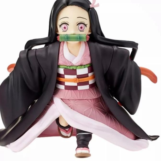 PVC Nezuko Demon Slayer Kimetsu No Yaiba Chibi Figure