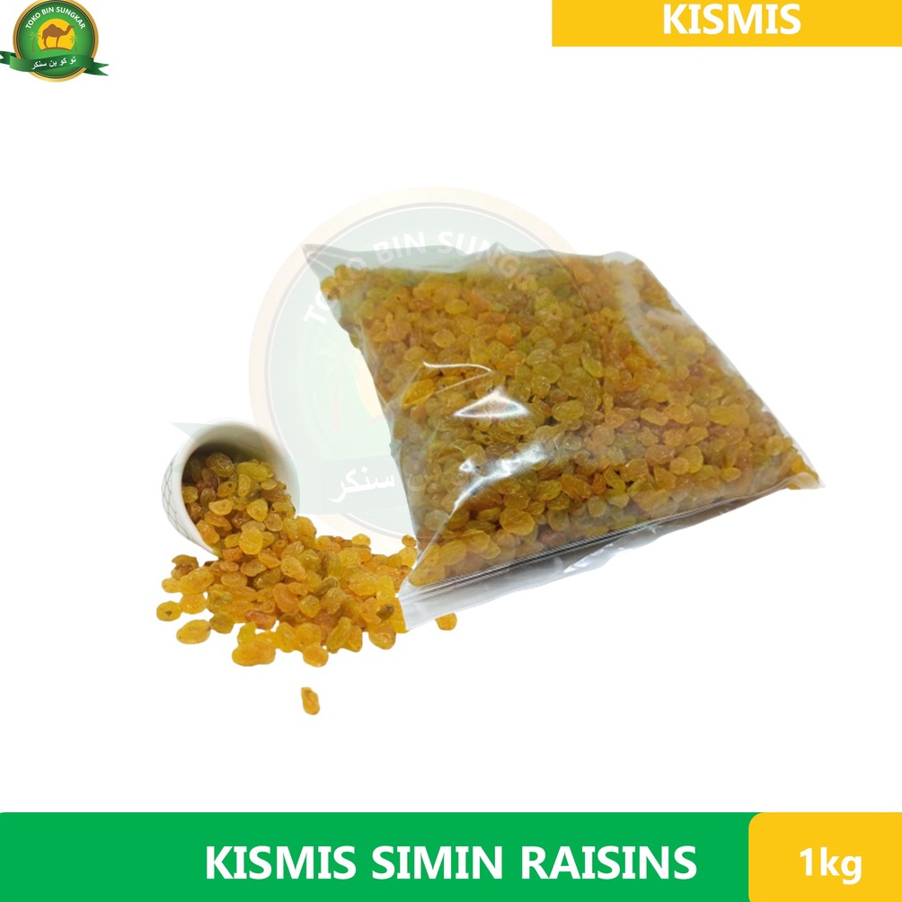 

Kualitas Premium.. Kismis Simin Raisin murah berkualitas 1kg KMJ