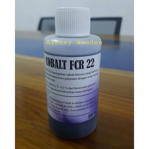 Big Sale.. Cobalt FCR 22 , cobalt khusus untuk resin bening 100 ml