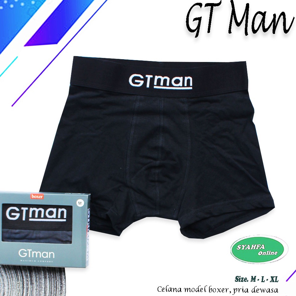 STOK TERBARU. BOXER GT MAN | CD BOXER |CD PRIA | CD GTKB -02 | CELANA BOXER |GT MAN