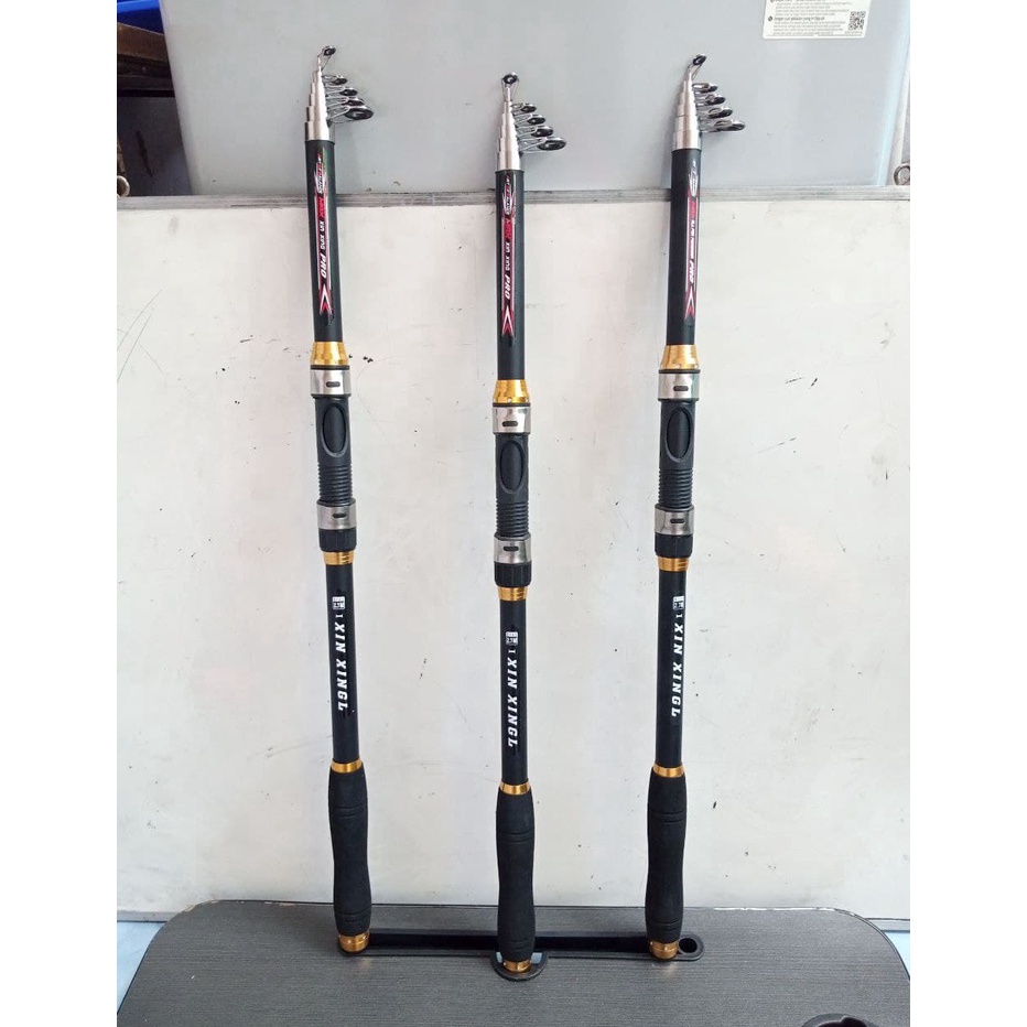 Viral.. GDA Grosir Import Joran Pancing Laut Antena Carbon Fiber 2.1 M 2.4 M 2.7 M 3 3.6 Meter Murah