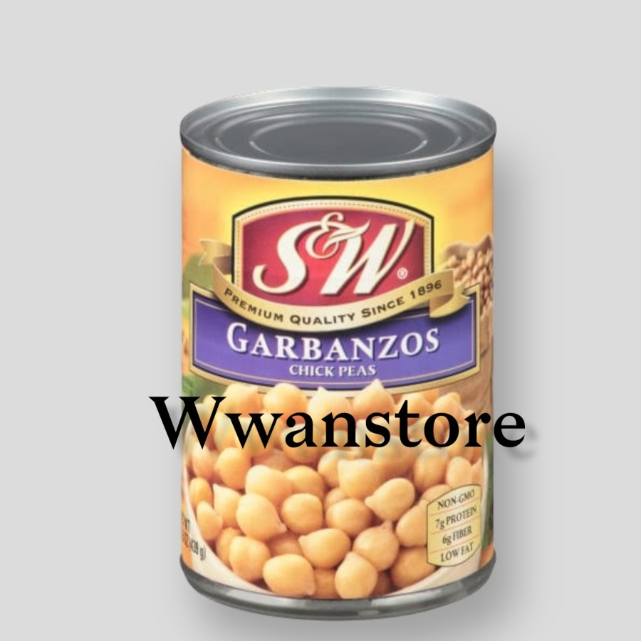 

S&W Garbanzo Beans Can 380GR