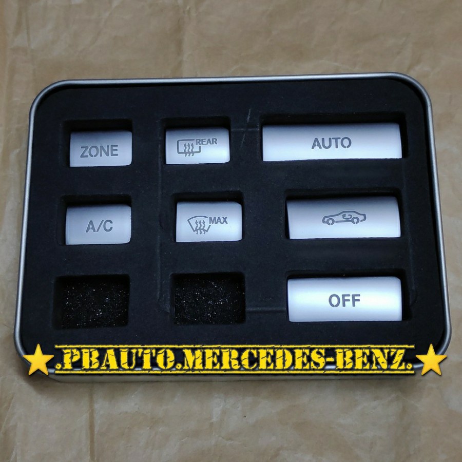 Discount Cover Tombol AC w212 Model 7 Tombol Mercedes / Switch Climate Benz aksesoris interior mercy