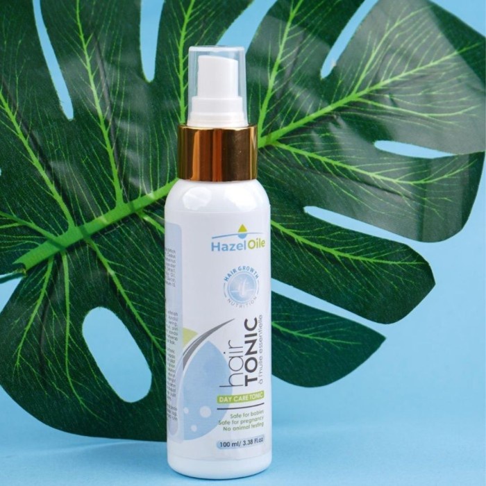 Hazeloile Hair Tonic Membantu Pertumbuhan Rambut, Mencegah Kerontokan
