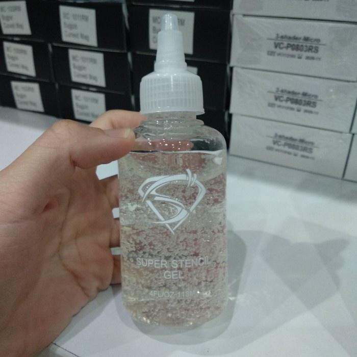 

Best Seller Ez Super Stencil Gel 4Oz (Original) Clear & Purple