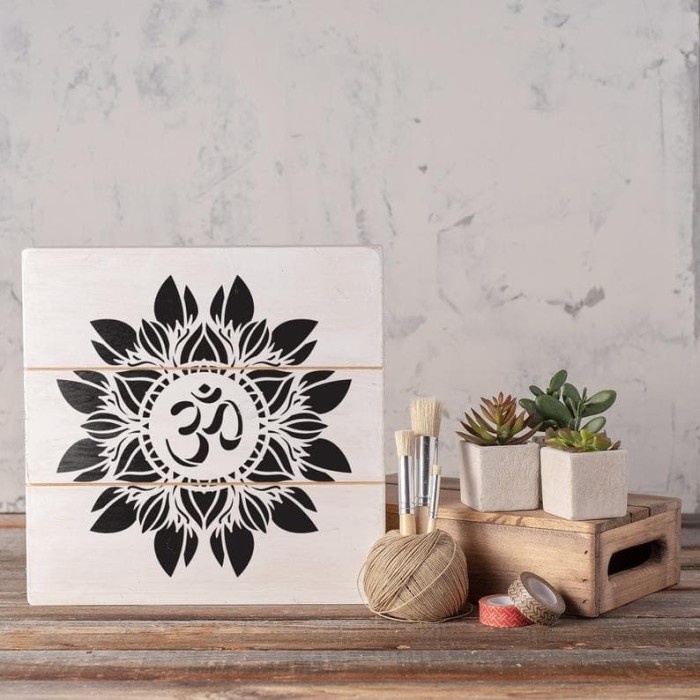 

Best Seller Mandala Stencil Type 8