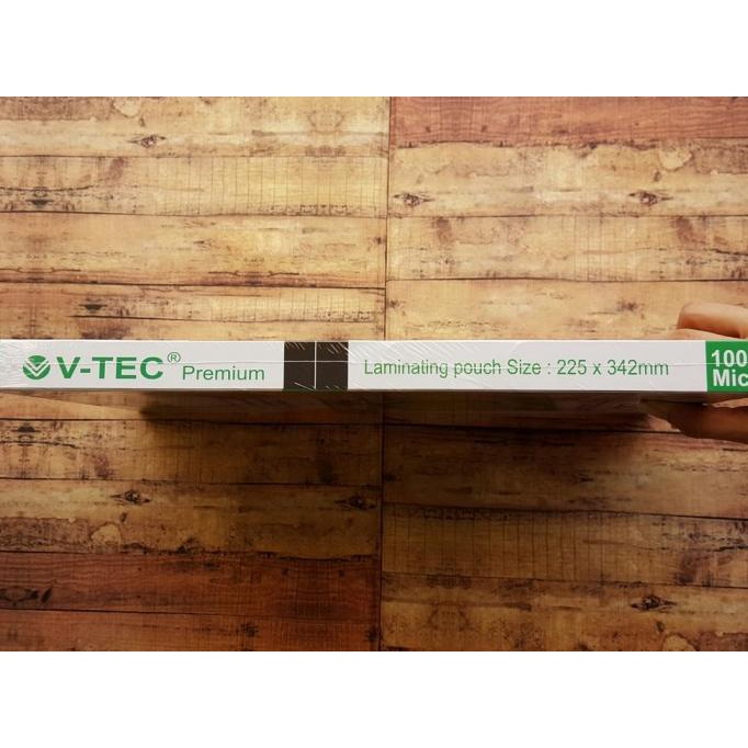 

Plastik / Mika Laminating V-Tec Folio 100 Micron