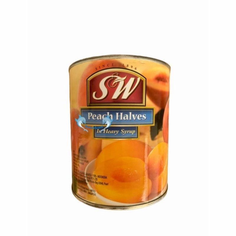 

S&W Peaches Halves 825gr
