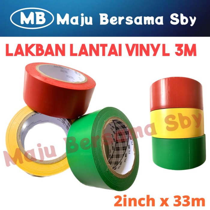 

Lakban lantai Vinyl Tape 3M 764 2 in x 33 M