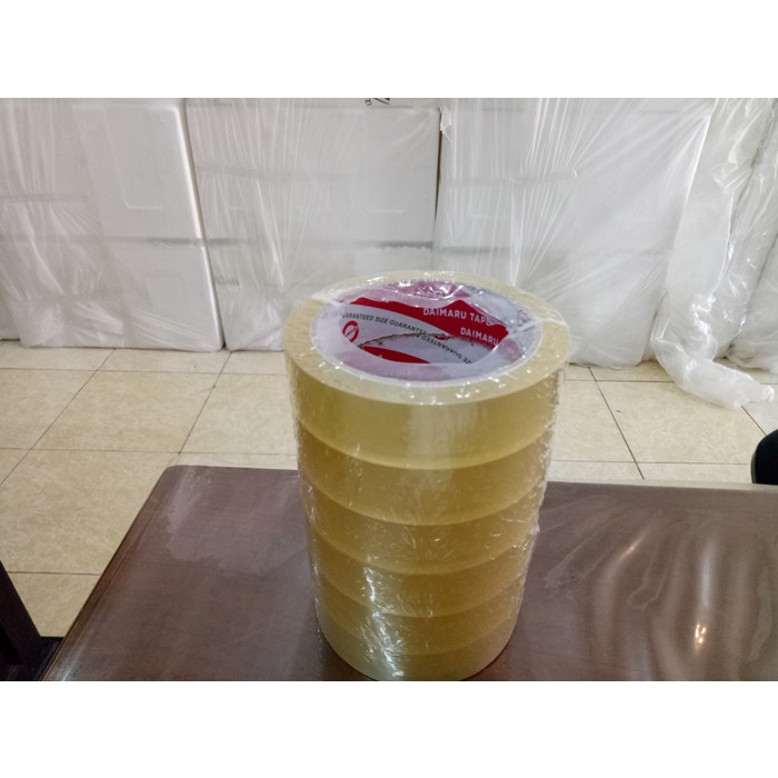 

Lakban Isolasi Selotip Daimaru 24mm x 72 Super Lengket