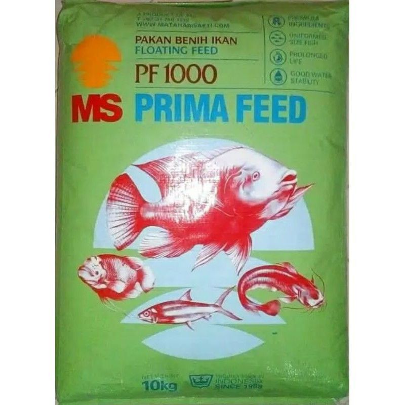 Repack Pakan Lele - PF 1000 MS Prima Feed (Pakan Benih Ikan)