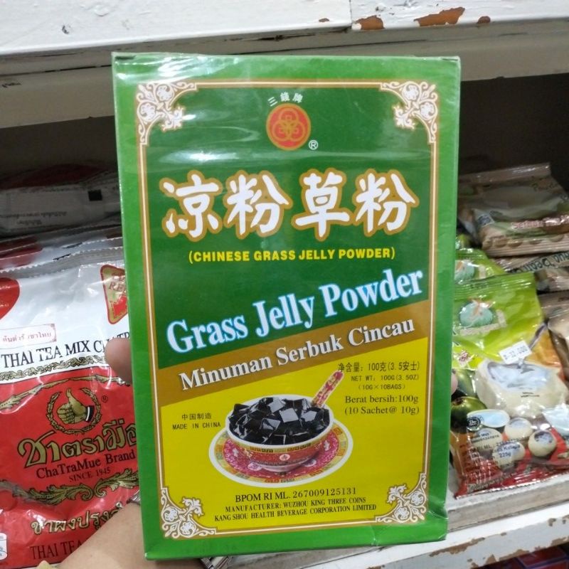 

grass jelly powder 100g impor china