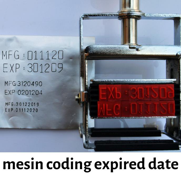 

Mesin Coding Expired Date - Stempel Manual | Nichia Stamper