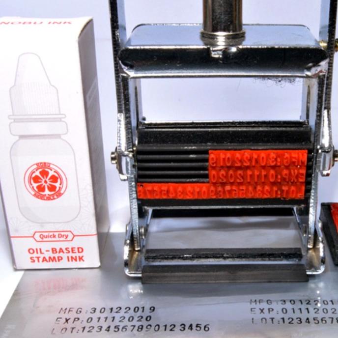 

Mesin Coding Expired Date - Stempel Manual Tanggal Kadaluarsa Permanen