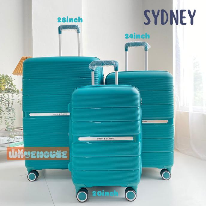 Koper Polo Classic SYDNEY 28 Inch Double Zipper TSA Lock Expandable