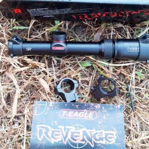 Teleskop senapan angin buntung T-Eagle 1.5-x20 scope buntung