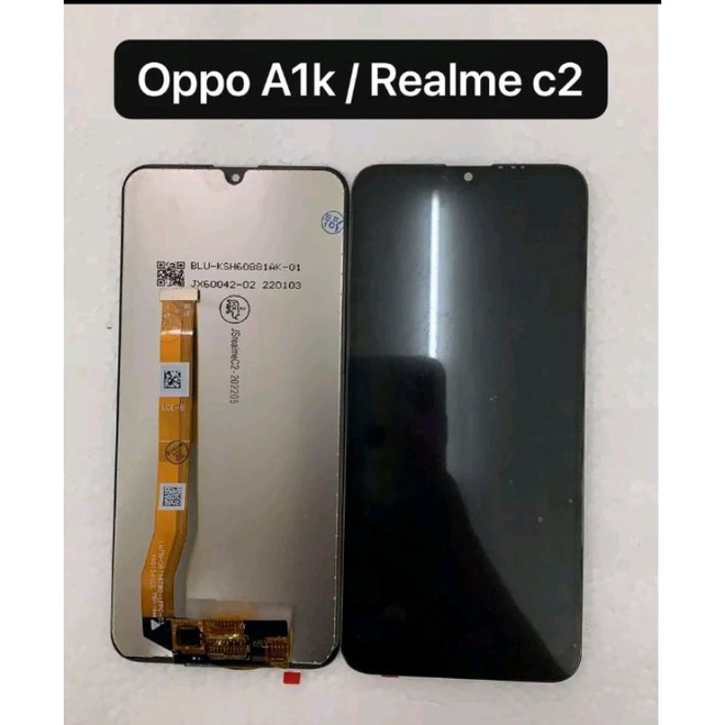 fullset lcd+tc Oppo A1k_realme c2_RMX 1941